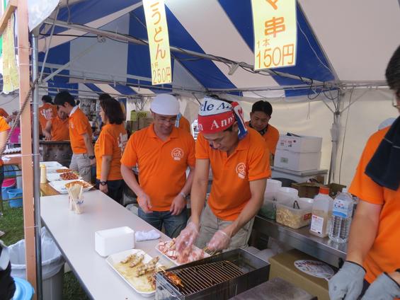 ７月度例会（西尾祇園祭）