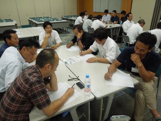 ８月度例会（Tokaゲームで自分発見、仲間発見）